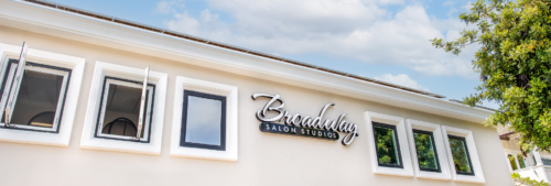 outside of broadway salon studios in la jolla, ca