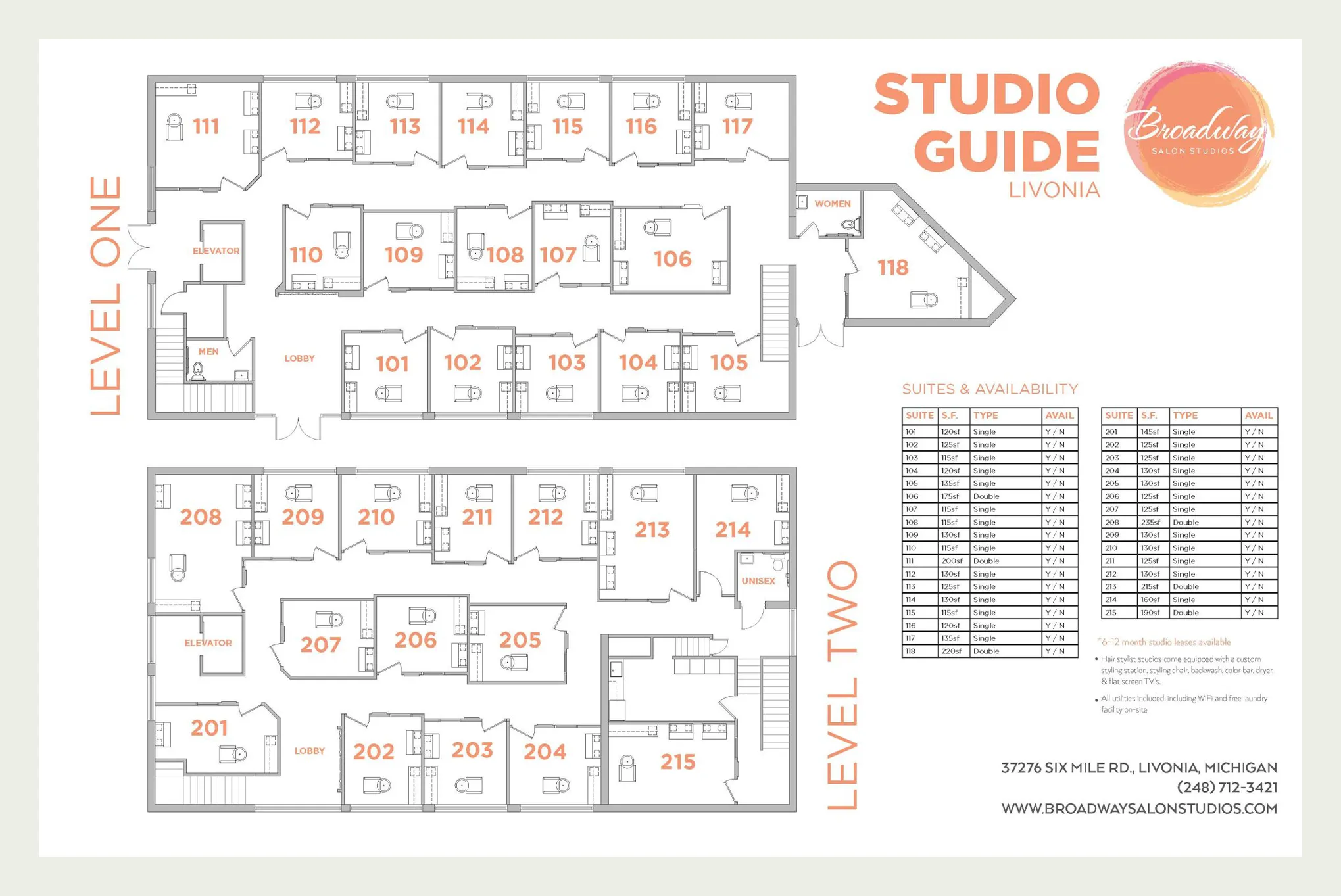 Floor Plan of Livonia